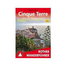 Bergverlag Rother Cinque Terre – Ligurien Ost túrakalauz Bergverlag Rother német RO 4164 irodalom