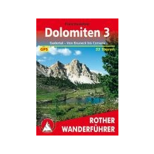 Bergverlag Rother Dolomiten 3 – Gadertal von Bruneck bis Corvara túrakalauz Bergverlag Rother német RO 4060 irodalom