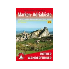Bergverlag Rother Marken I Adriaküste túrakalauz Bergverlag Rother német RO 4342 irodalom