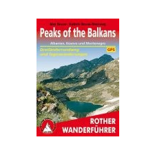 Bergverlag Rother Peaks of the Balkans – Albanien, Kosovo und Montenegro túrakalauz Bergverlag Rother német RO 4491 irodalom