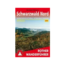 Bergverlag Rother Schwarzwald Nord túrakalauz Bergverlag Rother német RO 4031 irodalom