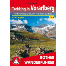 Bergverlag Rother Vorarlberg, Trekking in túrakalauz Bergverlag Rother német RO 4555 irodalom