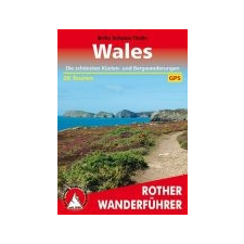 Bergverlag Rother Wales túrakalauz Bergverlag Rother német RO 4429 irodalom