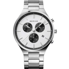 Bering 11743-704 Classic Titanium Chronograph Mens Watch 40mm 5ATM, karóra
