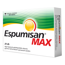 Berlin Chemie/A.Menarini Kft. Espumisan Max 140mg lágy kapszula 20x vitamin és táplálékkiegészítő
