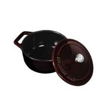 BERLINGER HAUS Berlinger Haus Öntöttvas edény Mini pot 12cm Burgundy Collection BH6496 edény