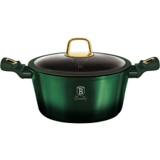 BERLINGER HAUS BerlingerHaus BH/6059 Emerald Collection Lábas - Kovácsolt Alumínium, Smaragdzöld (BH-6059) edény