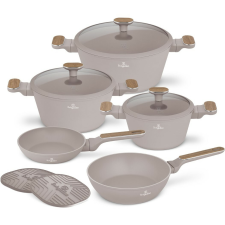 BERLINGER HAUS BerlingerHaus Taupe Nordic titánbevonatúedénykészlet, 10 db, taupe edény