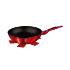 BERLINGER HAUS BH/1267NPR Wok serpenyő 28cm Piros konyhai eszköz