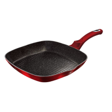 BERLINGER HAUS BH/1271N Metallic Line Burgundy Edition grillserpenyő 28cm (BH/1271N) edény