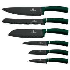 BERLINGER HAUS BH-2511 6 részes késkészlet, smaragdzöld kés és bárd