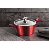 BERLINGER HAUS BH-6192 Metallic Line Burgundy Edition Lábas fedővel 30cm