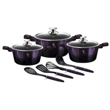 BERLINGER HAUS BH/7141 Purple Eclipse Collection Edénykészlet 10 részes edény