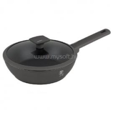 BERLINGER HAUS BH/8122 Antracit Collection 24 cm fedővel mély serpenyő edény