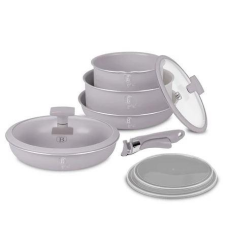 BERLINGER HAUS BH-8255 Taupe bevonatos edénykészlet, indukciós edény