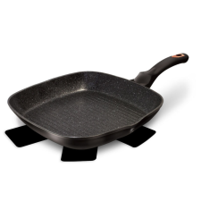 BERLINGER HAUS Black Rose indukciós grill serpenyő 28 cm-es (BH-1636) edény