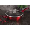 BERLINGER HAUS Burgundy Metallic Indukciós serpenyő fedővel 28 cm-es (BH-1260)