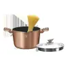  Berlinger Haus fazék fedővel 1514 – rosegold, 20 cm