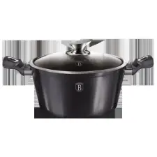  Berlinger Haus fazék fedővel 6894 – carbonszürke, 28 cm edény
