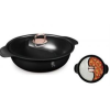  Berlinger Haus Hot pot edény fedõvel 30 cm tapadásmentes bevonattal Black Rose Collection BH/8627