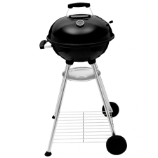 BERLINGER HAUS Kerti faszenes grillsütő fedővel hőmérővel 61.5x48x86cm BH/8828 grillsütő