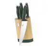 BERLINGER HAUS Matte Green Collection 6 részes konyhai késkészlet BH-2757