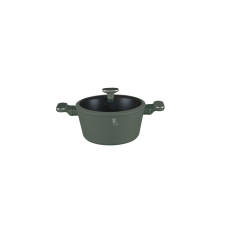 BERLINGER HAUS Matte Green TitánPro bevonatú Lábas fedővel 24 cm-es (BH-8201) edény