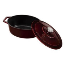  Berlinger Haus Ovális Lábas,30Cm/Burgundy BH-6499 edény