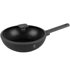 BERLINGER HAUS Wok fedővel, 28 cm, Anthracite Collection edény