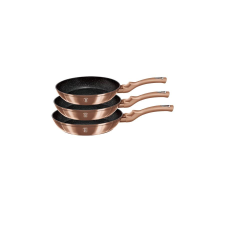 Berlingerhaus 3 részes serpenyő szett Metallic Line Rose Gold Edition  BH/1278NF edény