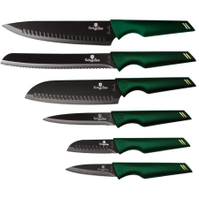 Berlingerhaus Emerald Collection Tapadásmentes felületű késkészlet, 6 db (BH-2591) kés és bárd