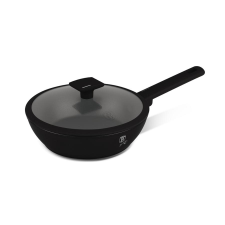 Berlingerhaus Mély serpenyő fedővel (24 cm) Matte Black Collection BH/8179 edény