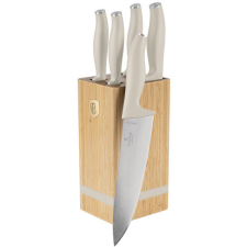 Berlingerhaus Sahara Collection, BAMBOO állvánnyal, 6 darabos szett kés és bárd
