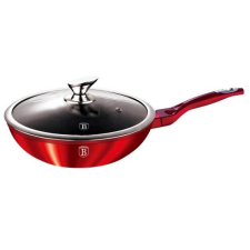 Berlingerhaus serpenyő fedővel 28 cm Burgundy Metallic Line (BH-1265) edény