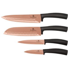 Berlingerhaus tapadásmentes késkészlet - Rose Gold, 4 db (BH-2385) kés és bárd