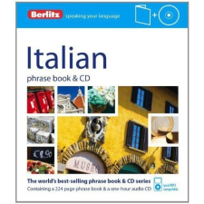 Berlitz Pocket Guides Pocket Guides Berlitz olasz szótár és CD Italian Phrase Book &amp; CD nyelvkönyv, szótár