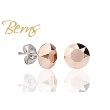 Berns Nemesacél fülbevaló homok színű eredeti európai® kristállyal fülbevaló