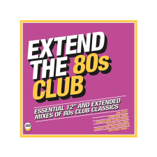 BERTUS HUNGARY KFT. Különböző előadók - Extend The 80s Club (Cd) rock / pop