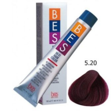 BES HI-FI hajfesték 5.20 hamvas világos gesztenyebarna 100ml hajfesték, színező