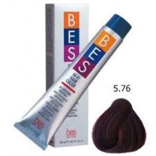 BES HI-FI hajfesték 5.76 világos vörös dohánybarna 100ml hajfesték, színező