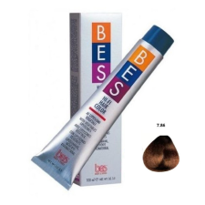 BES HI-FI hajfesték 7.86 Tea (sötétszőke-réz árnyalat) 100ml hajfesték, színező