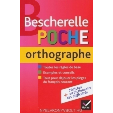 BESCHERELLE POCHE ORTHOGRAPHE nyelvkönyv, szótár