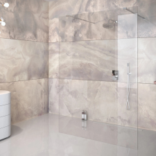 Besco AVEO due walk-in zuhanyfal 90x195 cm (AVD-90-195C) kád, zuhanykabin