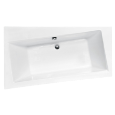  Besco Infinity 160x100 akril balos asszimetrikus kád kád, zuhanykabin