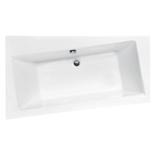Besco INFINITY aszimmetrikus kád balos 170×110 cm (WAI-170-NL) kád, zuhanykabin