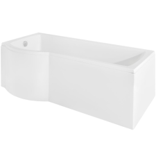 Besco INSPIRO aszimmetrikus kád elő- és oldallap, balos, 170x51.5 cm, 0193 fürdőkellék