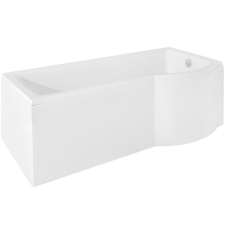 Besco INSPIRO aszimmetrikus kád elő- és oldallap, jobbos, 150x51.5 cm, 0186 fürdőkellék