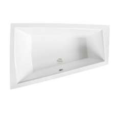  Besco INTIMA duo 180x125 balos aszimmetrikus kád kád, zuhanykabin
