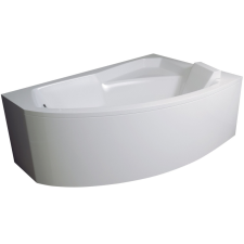 Besco RIMA aszimmetrikus kád előlap, jobbos, 150x55 cm, 0114 fürdőkellék