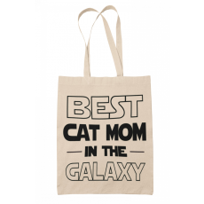  Best cat mom in the galaxy - Vászontáska